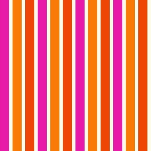 Stripes XL raita tapetti oranssi ja pinkki