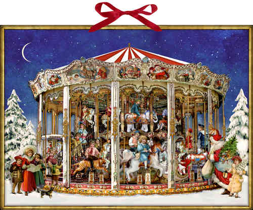 Joulukalenteri Nostalginen karuselli