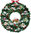 Joulukranssi - Christmas Wreath With Festive Houses