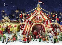 Joulukalenteri Circus at Christmas