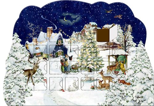 Suklaajoulukalenteri In the Winter Village